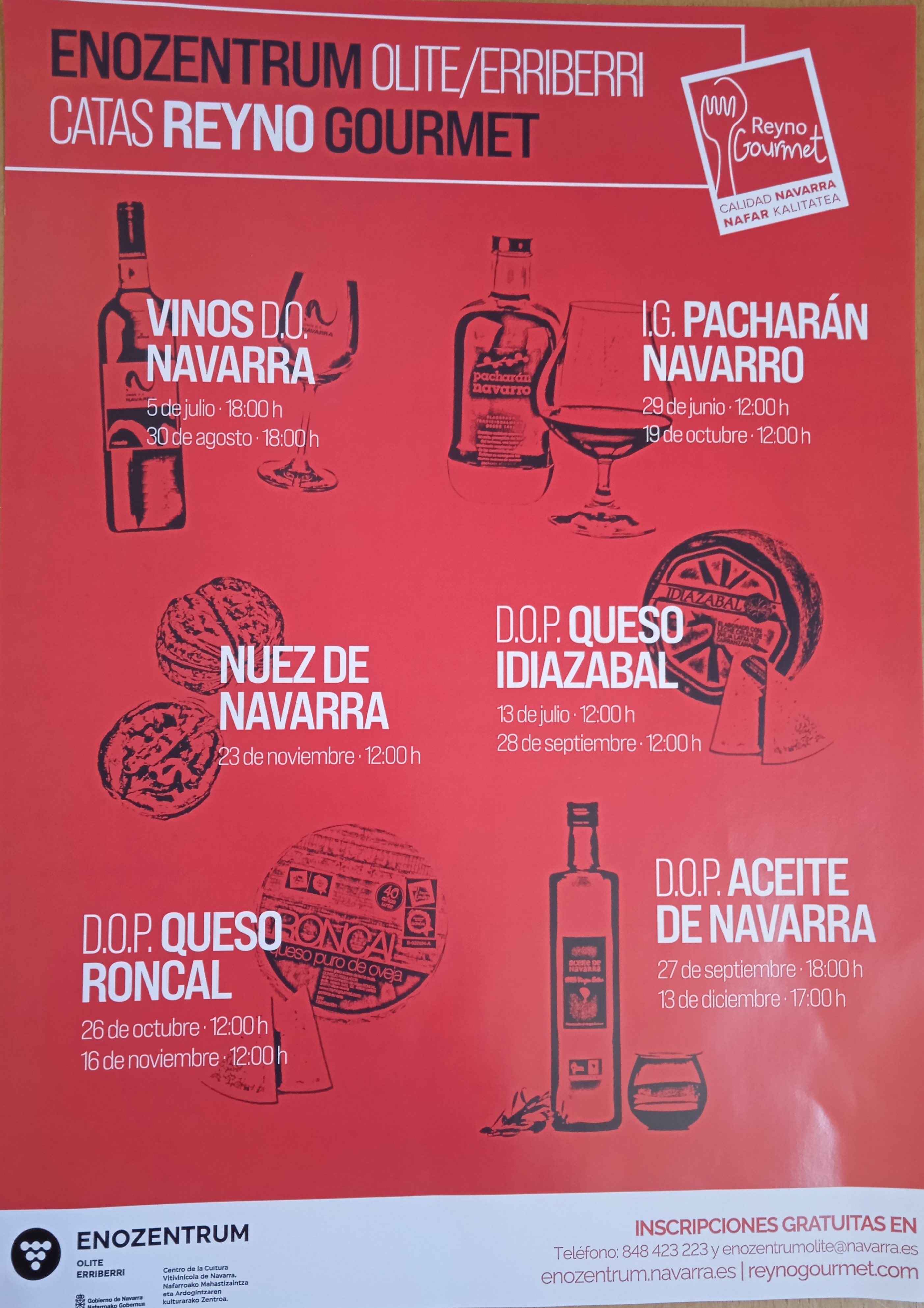 Catas de Productos de Calidad Reyno Gourmet 2024